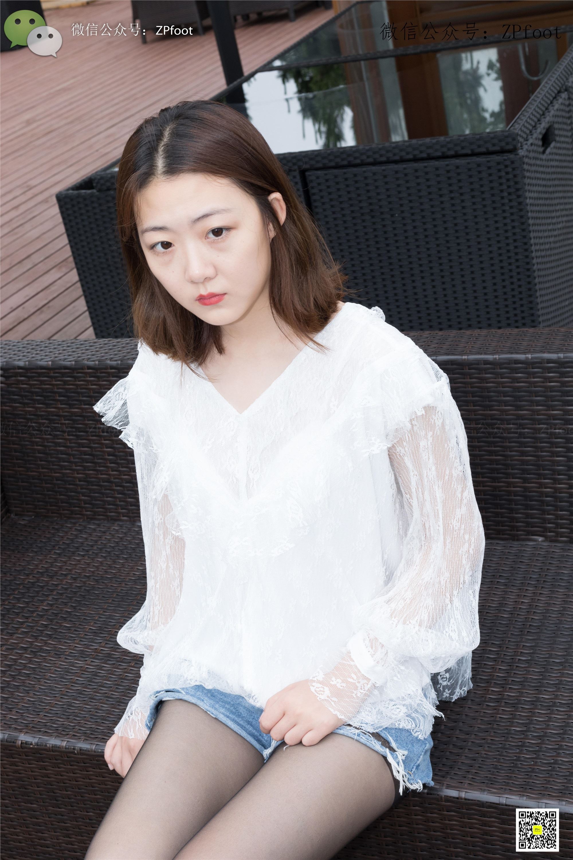 LSS山茶摄影 NO.016 sale的黑丝嫩足